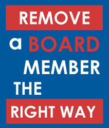 How to Remove a Disgruntled Nonprofit Board Member