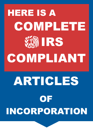 Nonprofit Articles of Incorporation